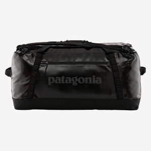 Black 100L patagonia duffle bag